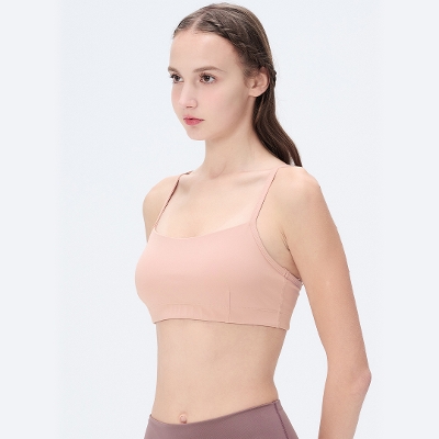 ベーシックXブラ／マットブラウン