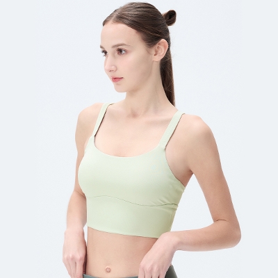 【SALE 30%OFF】モダンクロップドタンク／ピンクグリーン