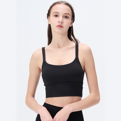 【SALE 30%OFF】モダンクロップドタンク／ブラック