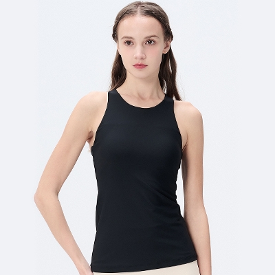 グランドールホルターネックタンク／ブラック