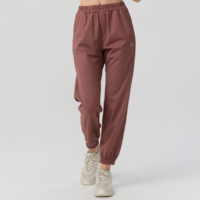 ライフスタイルコンフィーパンツ／ローズブラウン