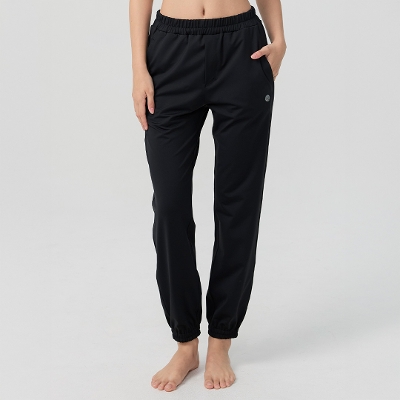 ライフスタイルコンフィーパンツ／ブラック