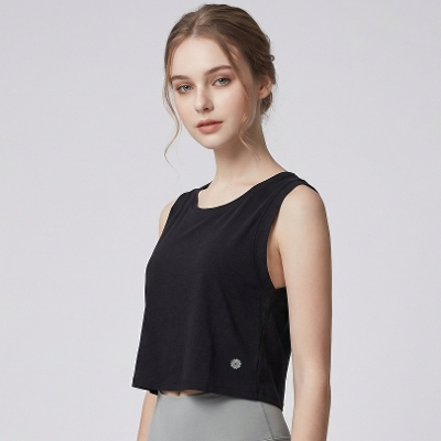 ボックスカットタンク／ブラック