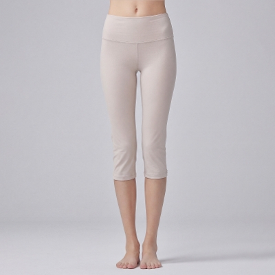 タクタイルスリムカプリ／バックウィートベージュ