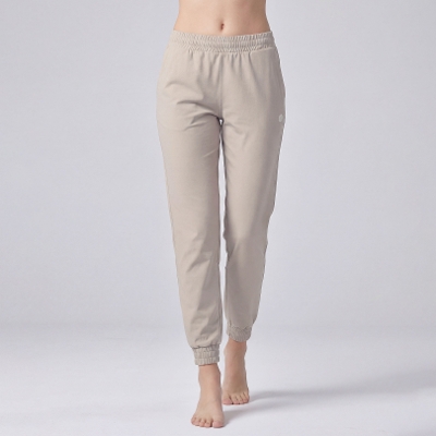 ミッドライズトレーナーパンツ／ライトブラウン